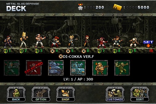 Скриншот из METAL SLUG DEFENSE - “KOF Pack” Vol.1