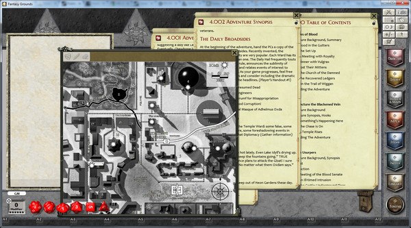 Скриншот из Fantasy Grounds - PFRPG The Road to Revolution: The Campaign (PFRPG)