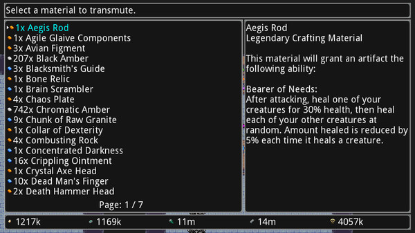 Siralim minimum requirements