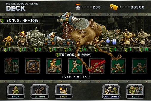 Скриншот из METAL SLUG DEFENSE - “Regular Army Pack” Vol.1