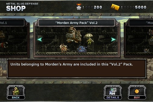 Скриншот из METAL SLUG DEFENSE - “Morden Army Pack” Vol.2