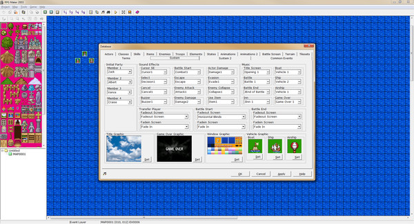 Скриншот из RPG Maker 2003