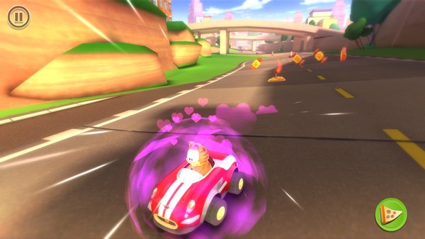 Скриншот из Garfield Kart