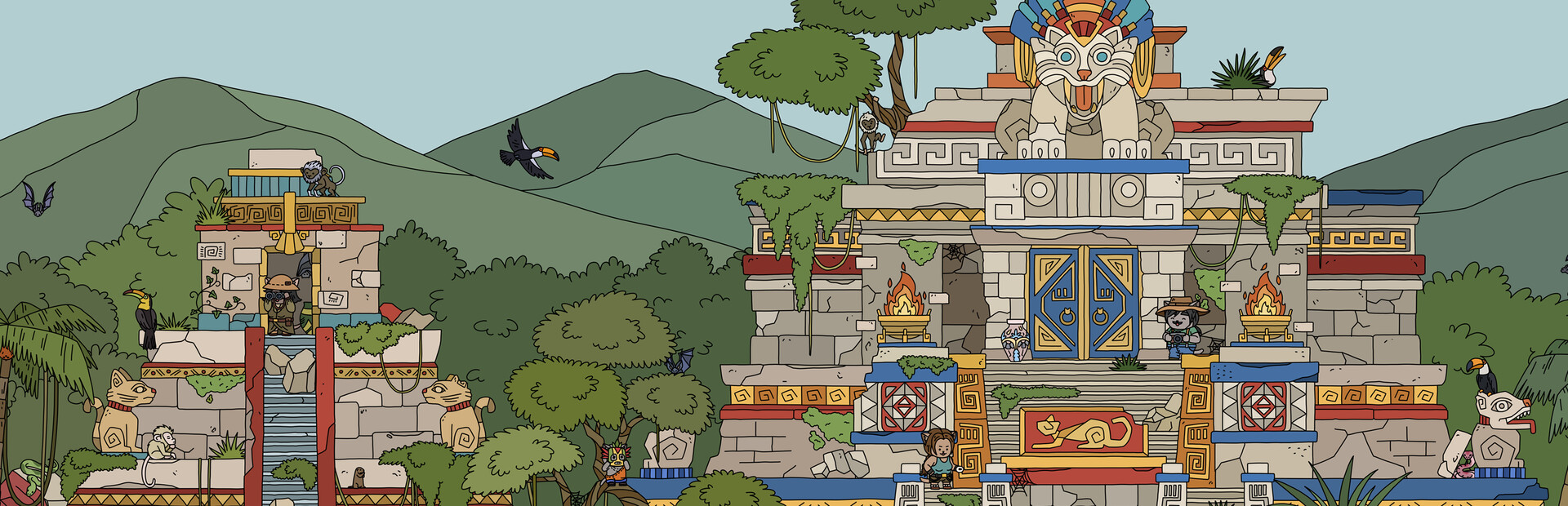 FIND ALL 8: The road to the Maya