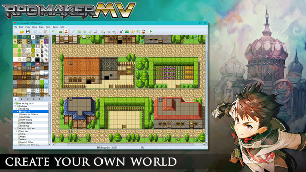 RPG Maker MV game for Linux 1
