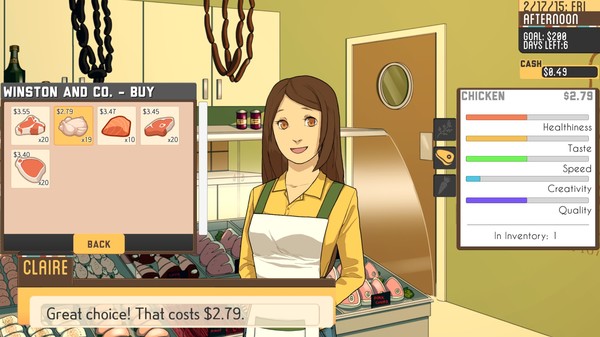 Скриншот из Culina: Hands in the Kitchen