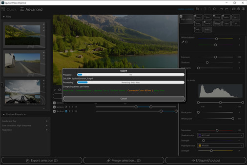 liquivid Video Improve 2for windows and Linux 1