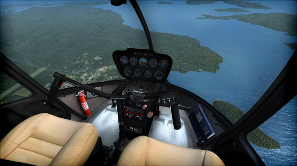 Скриншот из FSX: Steam Edition - R66 Turbine Add-On