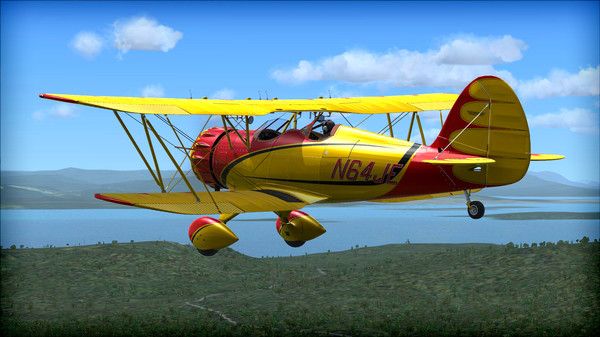 Скриншот из FSX: Steam Edition - WACO YMF5 Add-On