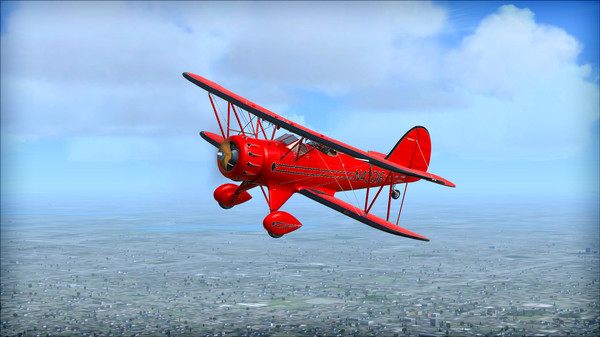 Скриншот из FSX: Steam Edition - WACO YMF5 Add-On