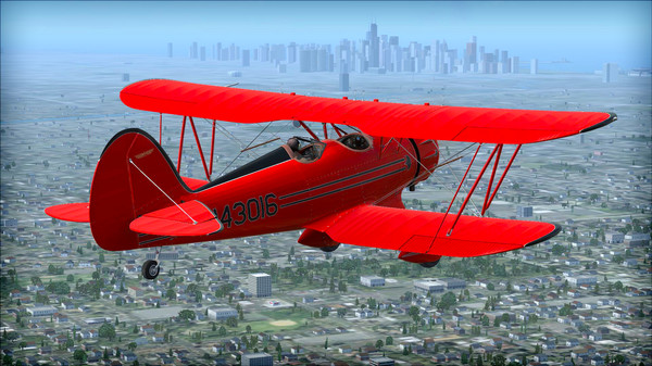 Скриншот из FSX: Steam Edition - WACO YMF5 Add-On