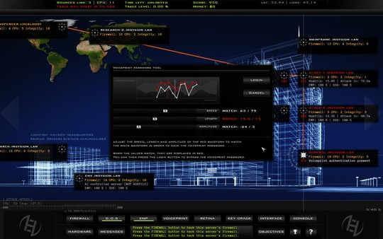 Hacker Evolution Source Code recommended requirements