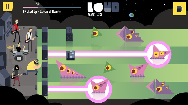 Скриншот из LOUD on Planet X
