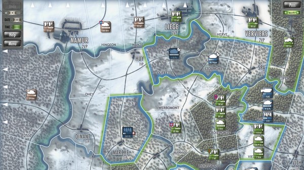 Скриншот из Battle of the Bulge Скриншот из Battle of the Bulge