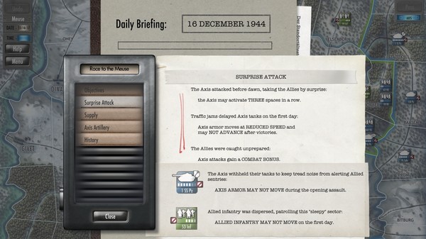 Battle of the Bulge recommended requirements