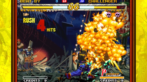 Скриншот из GAROU: MARK OF THE WOLVES