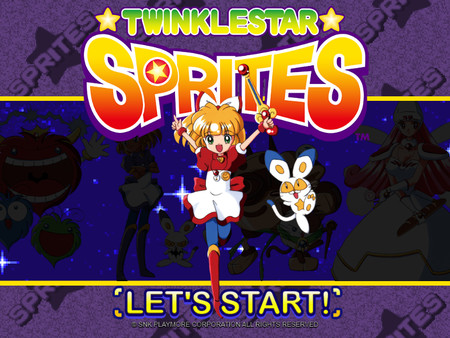 TWINKLE STAR SPRITES game for Linux 1