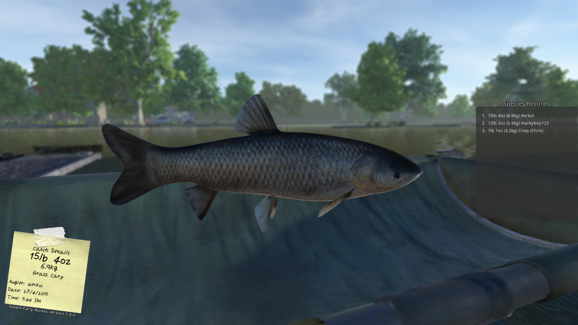 pc fishing simulator