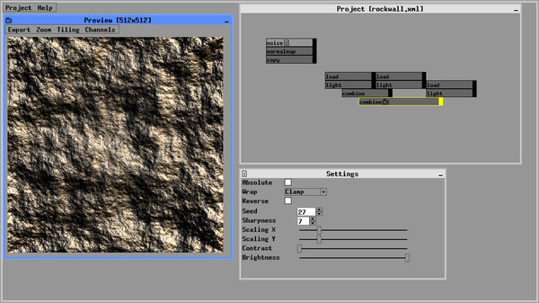 Zeuxis : procedural texture generator recommended requirements