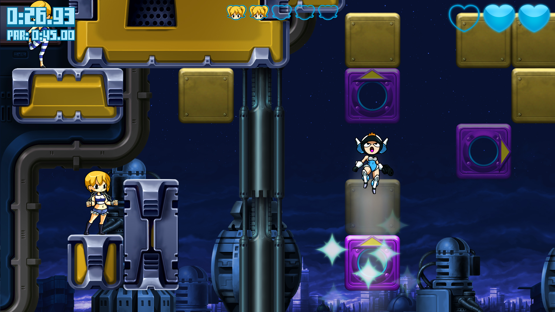 Mighty Switch Force! Hyper Drive Edition screenshot