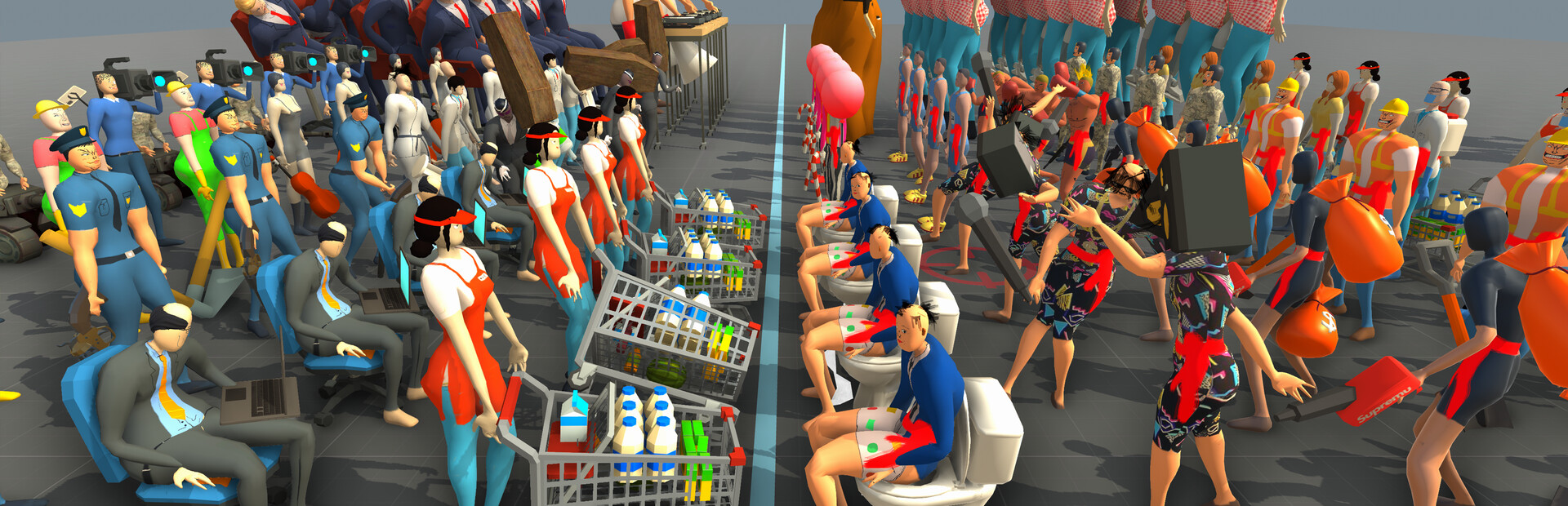 Job Battle Simulator: Weird Game