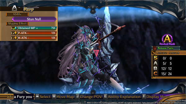 Скриншот из Fairy Fencer F: Weapon Change Accessory Set