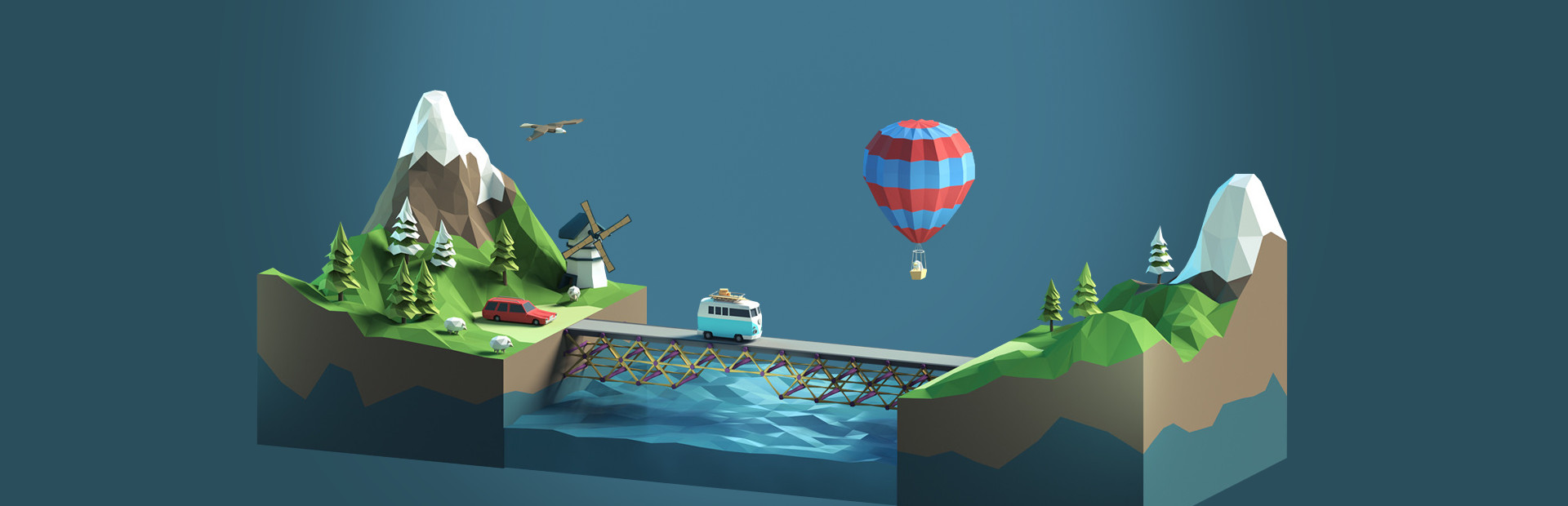 Poly Bridge Hero Image