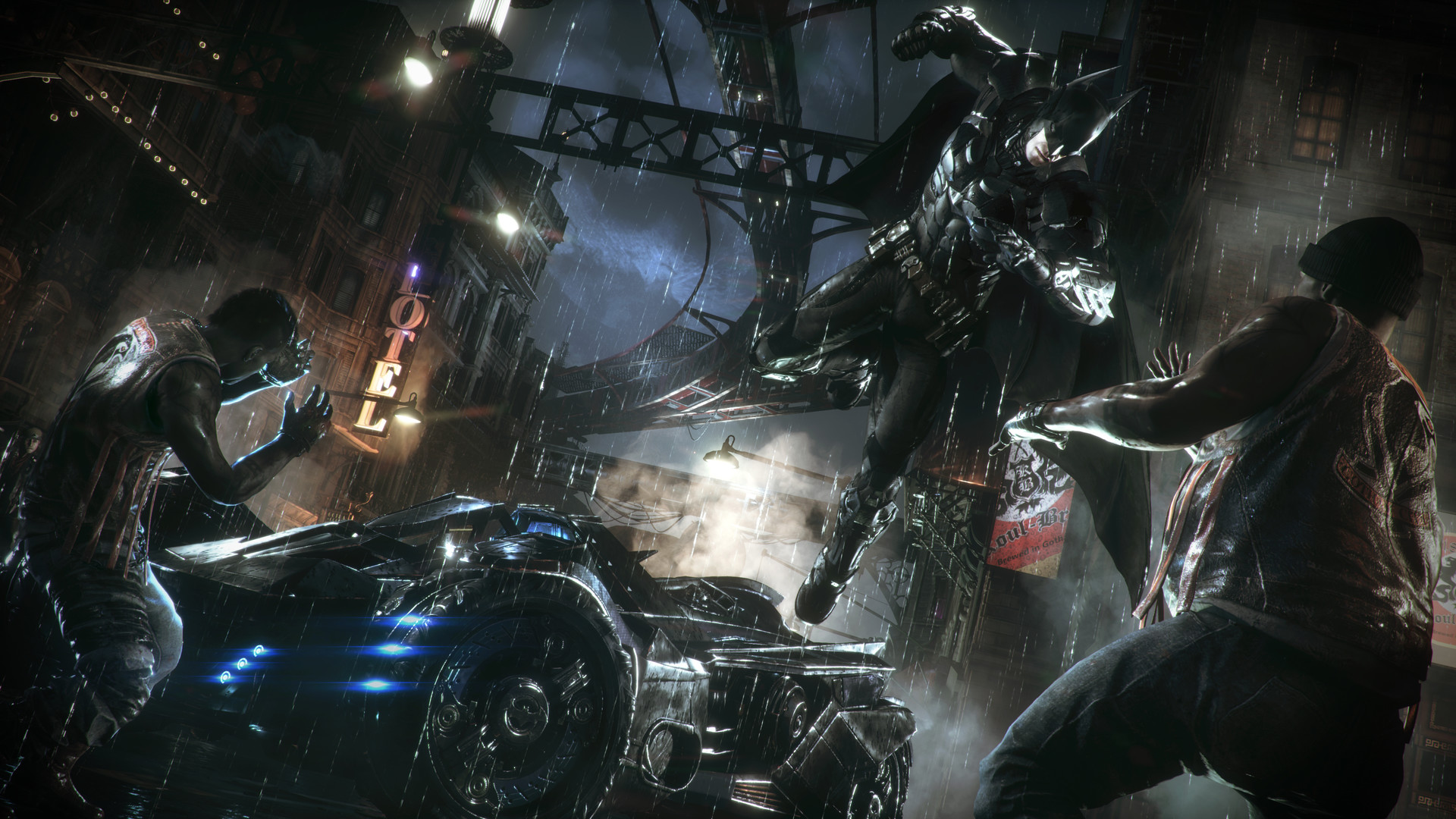 Batman: Arkham Knight is a sprawling, complicated buffet of gaming