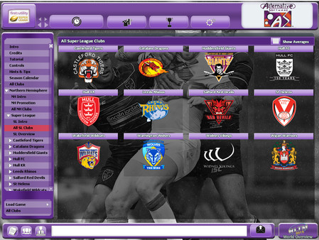 Скриншот из Rugby League Team Manager 2015