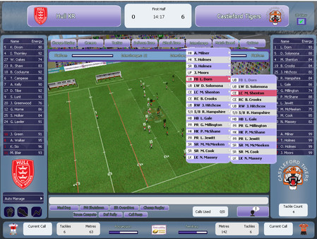 Скриншот из Rugby League Team Manager 2015