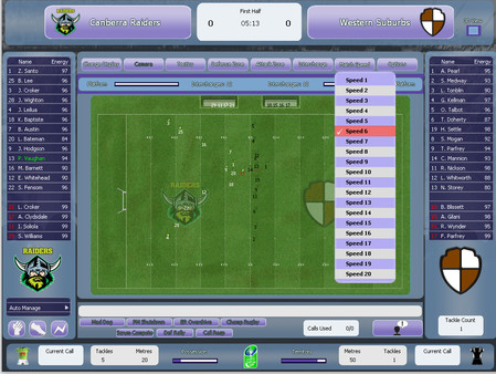 Скриншот из Rugby League Team Manager 2015