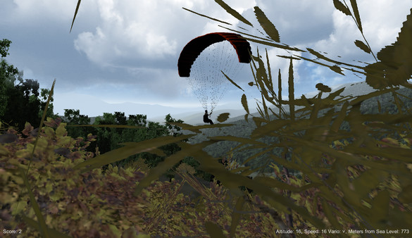 Скриншот из 3D Paraglider