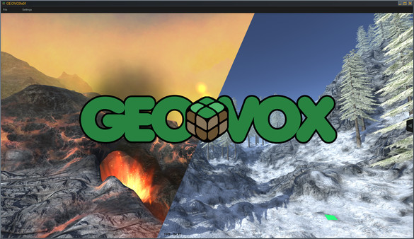 Скриншот из GeoVox