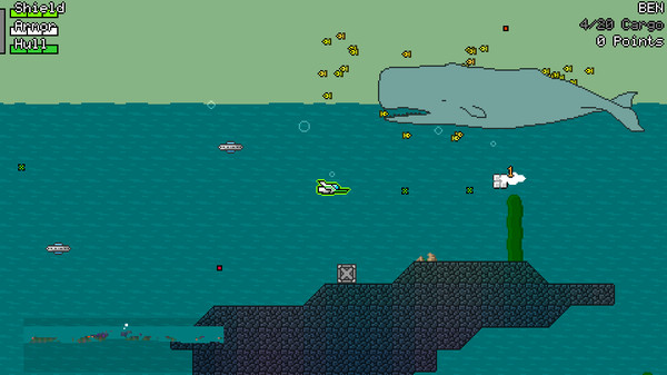 Mysterious Space game for Linux 1