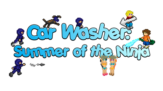 Car Washer: Summer of the Ninja Logo