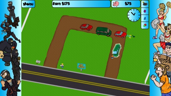 Car Washer: Summer of the Ninja game for Linux 1