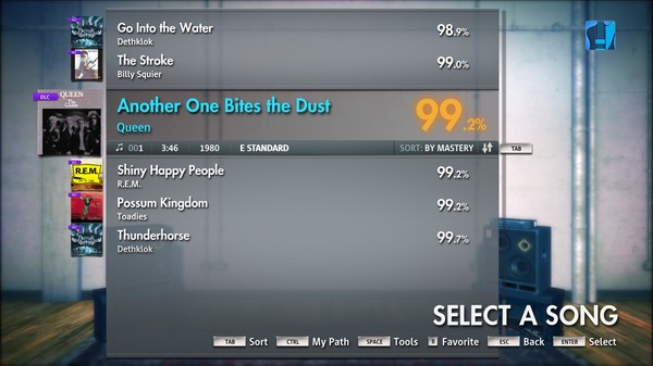 Скриншот из Rocksmith 2014 - Queen - Another One Bites the Dust