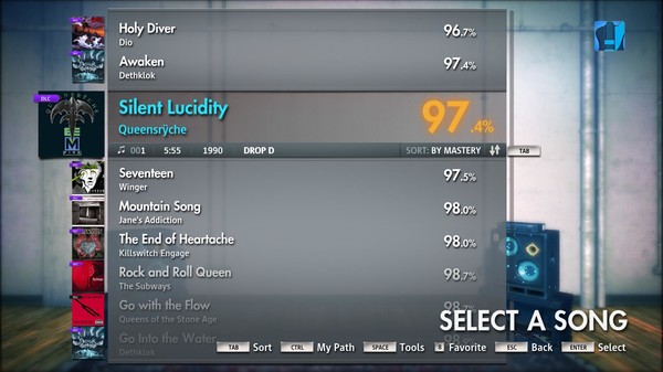 Скриншот из Rocksmith 2014 - Queensrÿche - Silent Lucidity