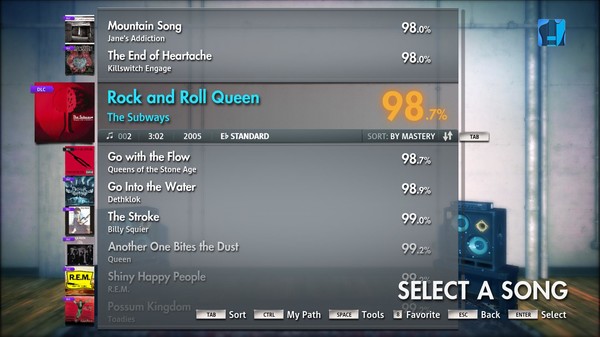 Скриншот из Rocksmith 2014 - The Subways - Rock and Roll Queen
