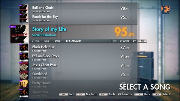 Скриншот из Rocksmith 2014 - Social Distortion - Story Of My Life