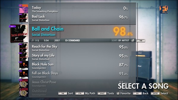 Скриншот из Rocksmith 2014 - Social Distortion - Ball and Chain