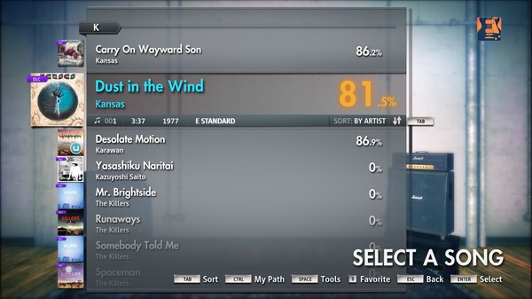 Скриншот из Rocksmith 2014 - Kansas - Dust In The Wind
