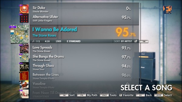 Скриншот из Rocksmith 2014 - The Stone Roses - I Wanna Be Adored