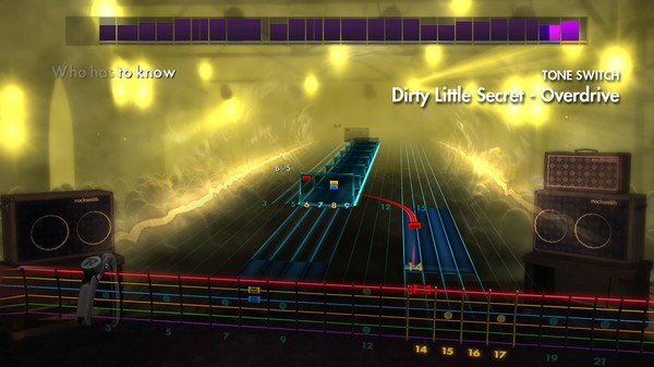 Скриншот из Rocksmith 2014 - The All-American Rejects - Dirty Little Secret