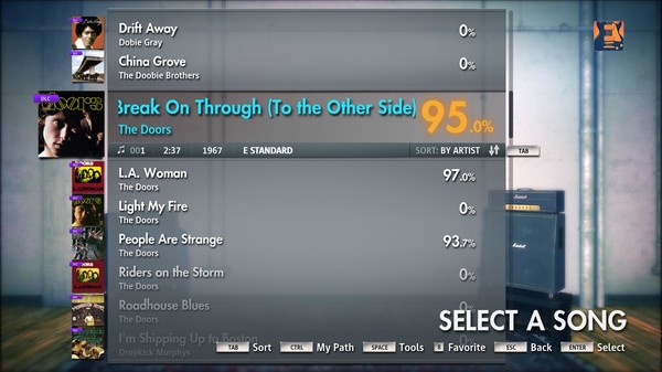 Скриншот из Rocksmith 2014 - The Doors - Break on Through (to the Other Side)