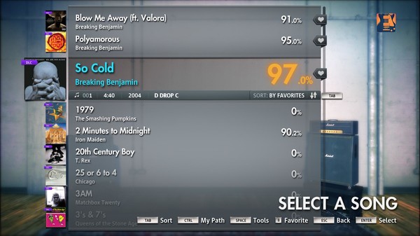 Скриншот из Rocksmith 2014 - Breaking Benjamin - So Cold