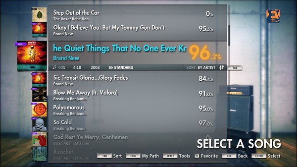 Скриншот из Rocksmith 2014 - Brand New - The Quiet Things That No One Ever Knows