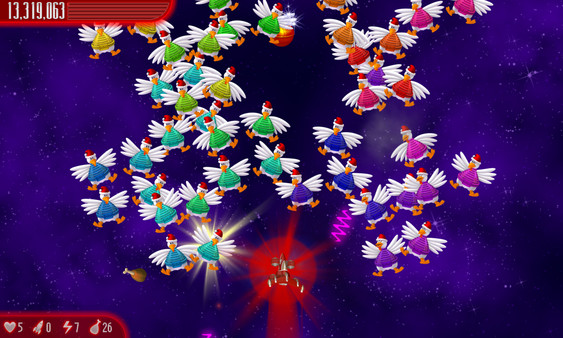 Скриншот из Chicken Invaders 4 - Christmas Edition