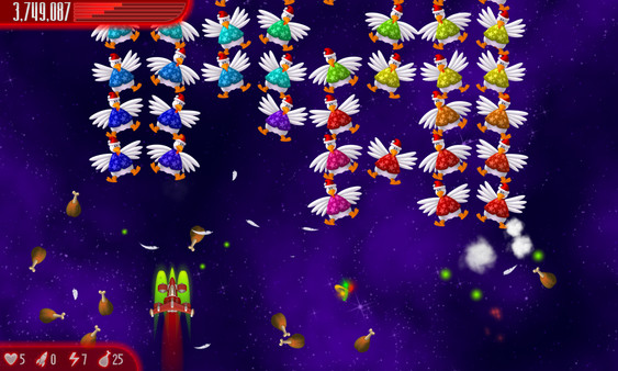 Скриншот из Chicken Invaders 4 - Christmas Edition