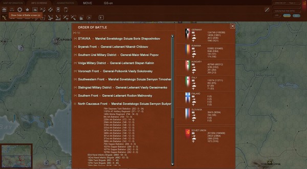Gary Grigsby's War in the East game for Linux 1